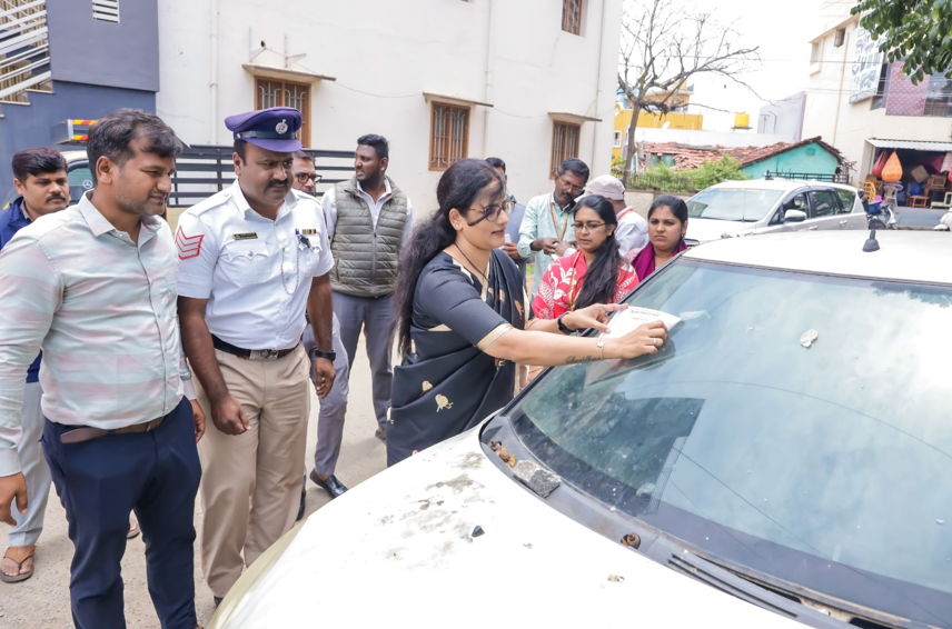 Abandoned vehicles on Mysuru Roads