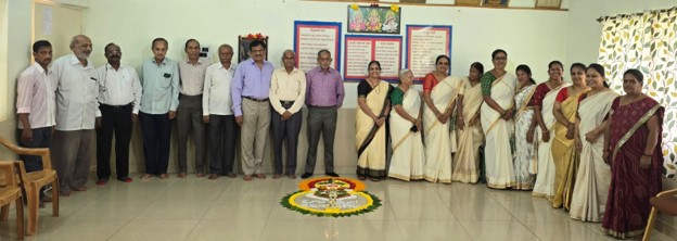 Onam celebrated at the institution for the special kids
