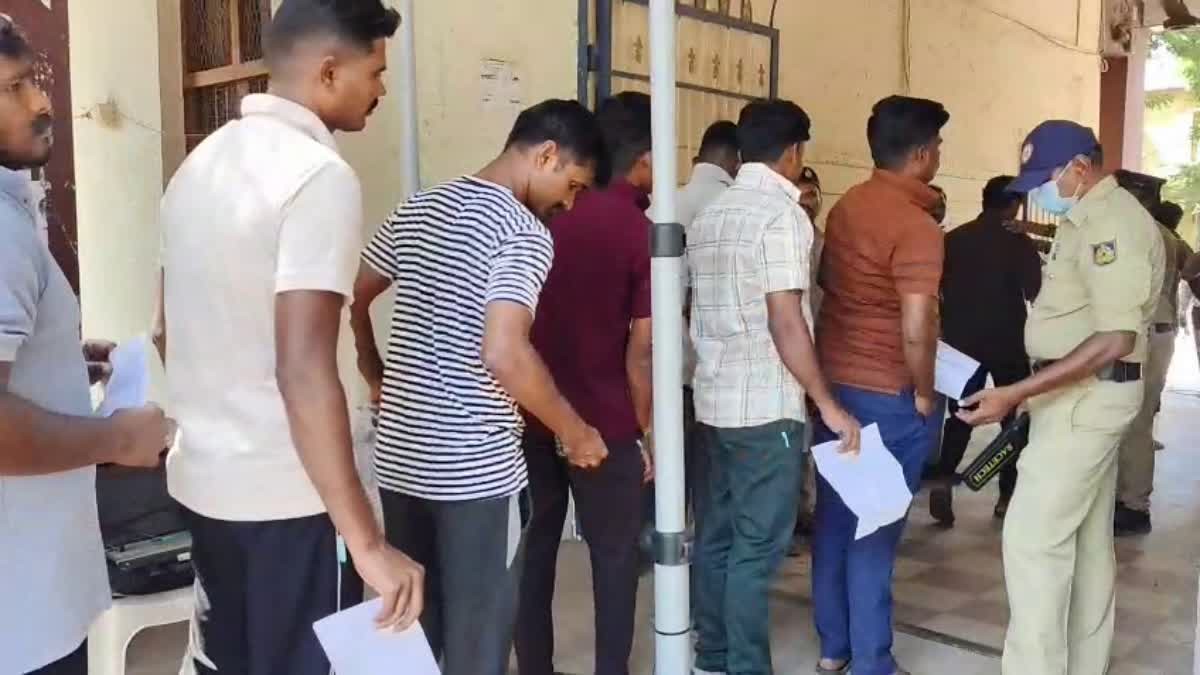 Strict security enforced as KSRP Constable Exams begin