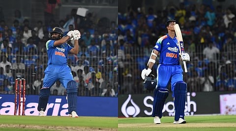 Gill welcomes selection dilemma as Rohit, Jaiswal shine at the top