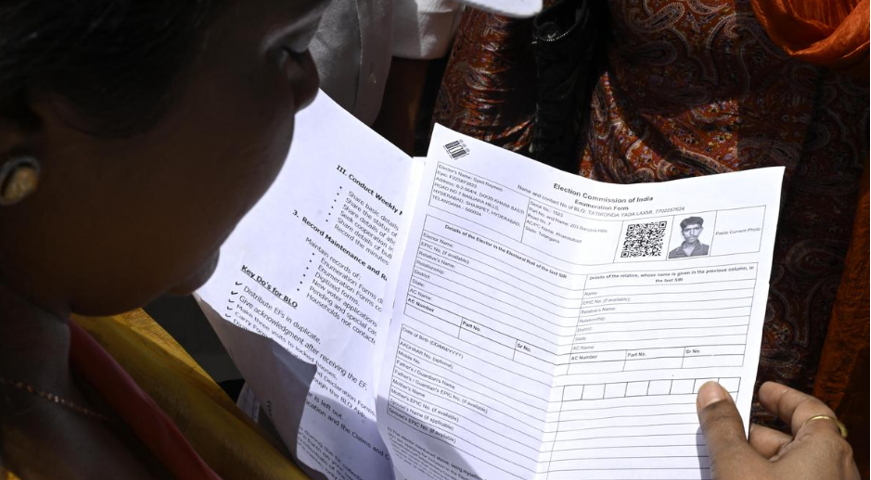 7.85 lakh voters get enumeration forms in Bengaluru South