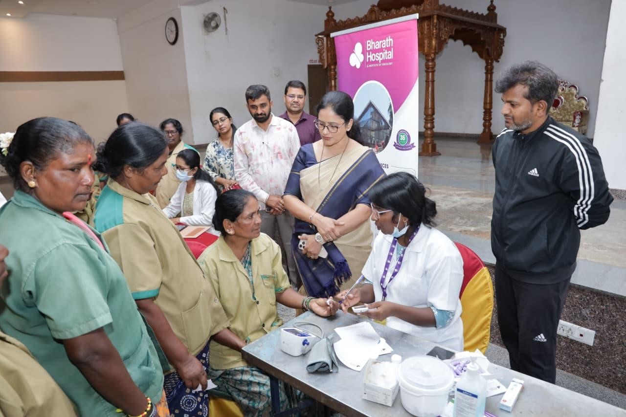 Free medical check-up held for 320 civic workers across 25 wards