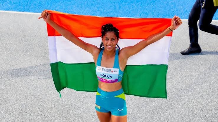 Pooja secures 7th, clears 1.84m at U20s