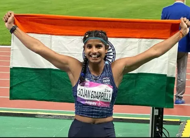 Ancy Sojan shatters Anju Bobby George's 22-year national long jump record