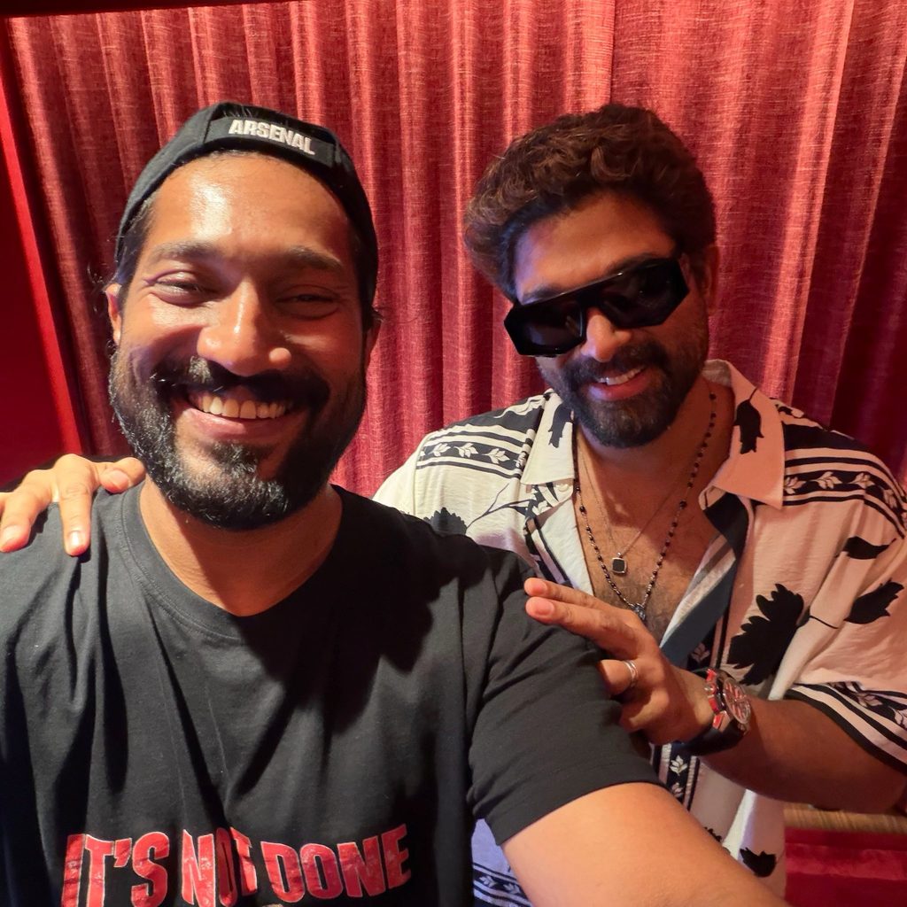 When Fanboy Met Star: Dominic discusses ‘Lokah’ with Allu Arjun