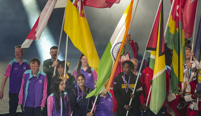 India receives CWG baton for 2030