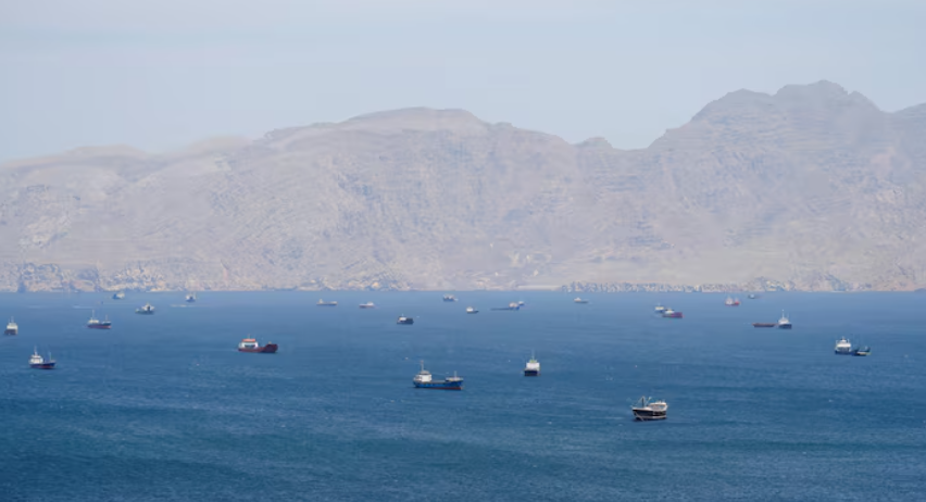 Shipping traffic through Hormuz remains muted