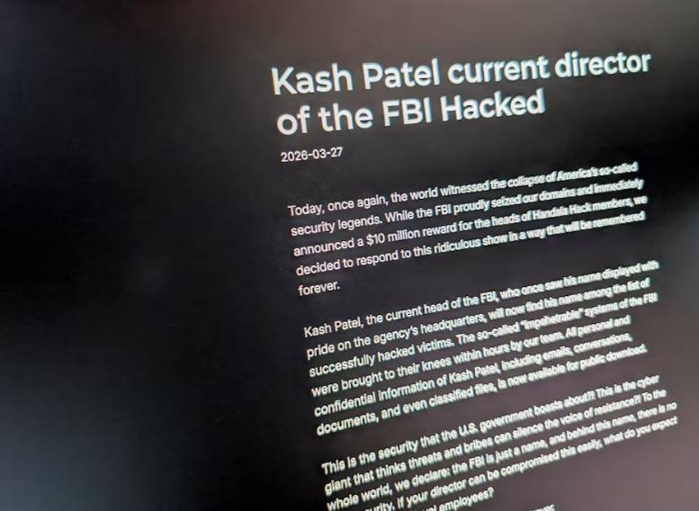 Iran-linked hackers breach FBI director Kash Patel’s Personal Email