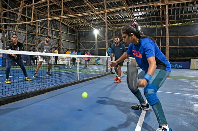 Big pickleball stars shine at Mumbai tournament
