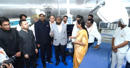 Minister Eshwar Khandre inaugurates two advanced orthopaedic operation theatres at BRIMS