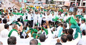 Naubad protest seeks immediate relief for farmers