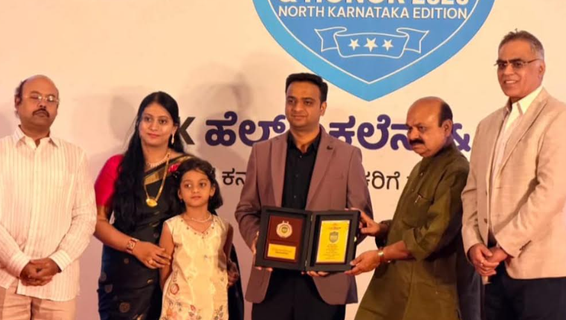 Dr. Shafiulla receives Health Excellence Award