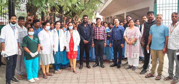 325 civic workers receive free health checks