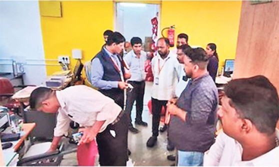 Lokayukta officials inspect nine taluk offices