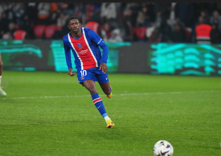 Dembélé named Ligue 1 player of season again as PSG dominate French football awards