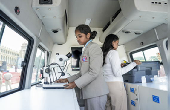 32 mobile forensic vans to speed up crime investigations