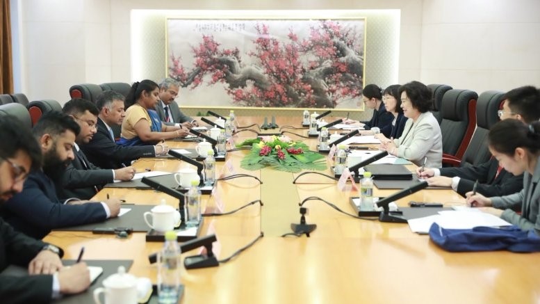 India China Discuss Expanding Bilateral Cooperation and Strengthening Strategic Relations