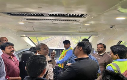 Vande Bharat trial run on Sakleshpur-Subrahmanya route