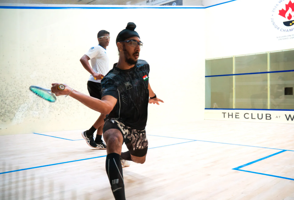 India advances with grit at Junior Squash Championship