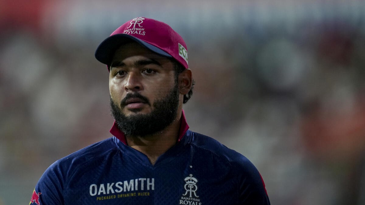 Riyan Parag fined for vaping during IPL match against Punjab Kings