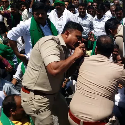 Davanagere farmers oppose Upper Bhadra water release