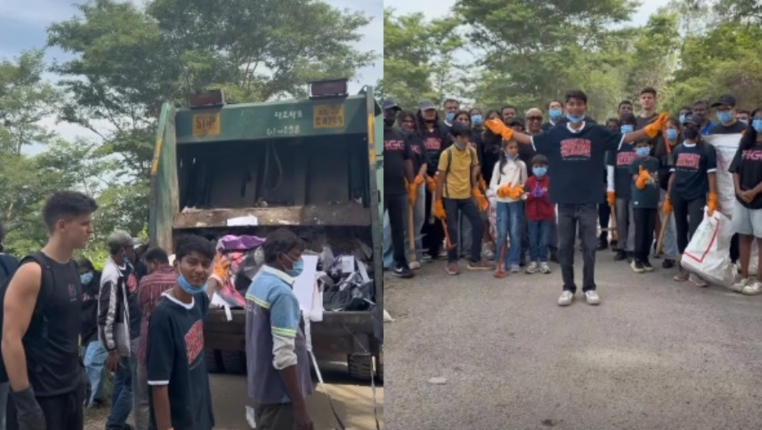 Bittu Tabahi joins Turahalli Forest cleanup